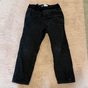 Old Navy Black Kids Pull-On Jeans